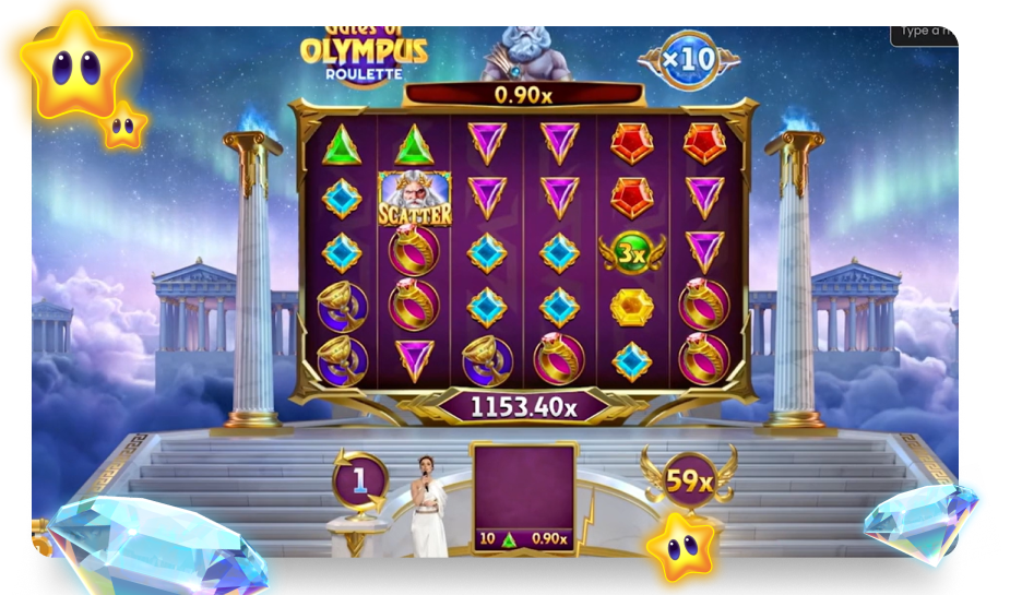 gates of olympus roulette bonus